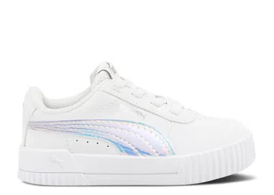 Puma Babies'   Carina Holo Infant 'white Silver'