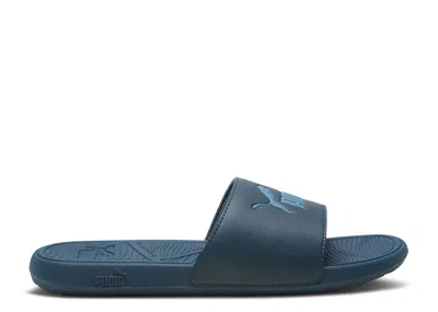 Puma Cool Cat 2.0 Slide 'dark Night' In Blue