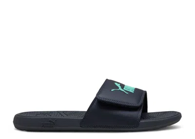 Puma Cool Cat 2.0 Slide 'new Navy' In Blue