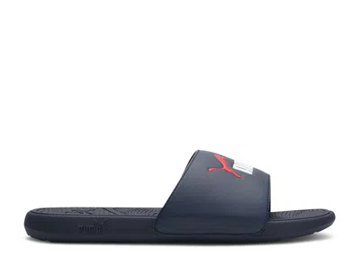 Puma Cool Cat 2.0 Slide 'parisian Night' In Blue