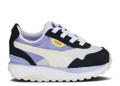 Puma Babies'   Cruise Rider Peony Infant 'sweet Lavender' In White