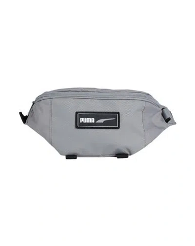 Puma Deck Waist Bag Belt Bag Grey Size - Polyester In Gray
