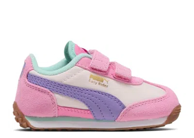 Puma Babies'   Easy Rider Td 'jasmine Flower Lavender' In Pink