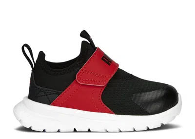 Puma Babies'   Evolve Slip-on Toddler 'black For All Time Red'
