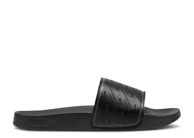 Puma Leadcat 2.0 Slide 'clean Cat' In Black