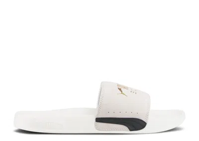 Puma Leadcat 2.0 Suede Classic Slide 'marshmallow' In White