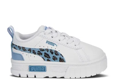 Puma Babies'   Mayze Wild Infant 'pastel Leopard' In White