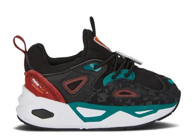 Puma Babies'   Minecraft X Trc Blaze Infant 'nether' In Black