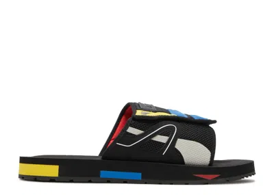 Puma Mirage Mox Sandal 'black Poppy Red'