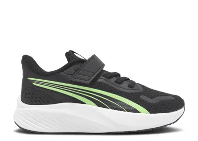 Puma Pounce Lite Ac+ Little Kid 'black Spring Fern'