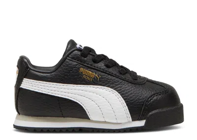 Puma Babies'   Roma 24 Standard Toddler 'black White'
