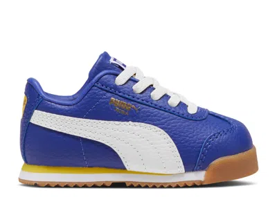 Puma Babies'   Roma 24 Standard Toddler 'lapis Lazuli Fresh Pear' In Blue