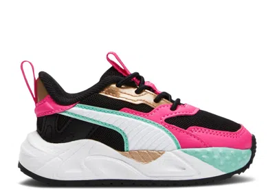 Puma Babies'   Rs-trck Ac Infant 'vacay Queen' In Black