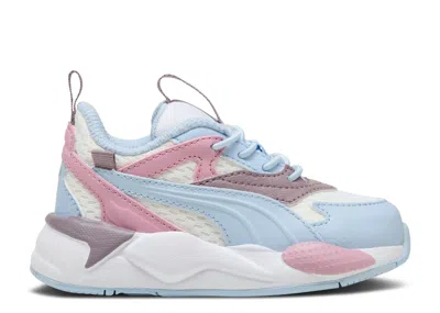 Puma Babies'   Rs-x Efekt Toddler 'white Haute Tropic' In Purple