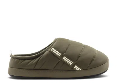 Puma Scuff Slippers 'forest Night' In Green
