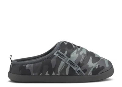 Puma Scuff Slippers Jr 'camo - Black'