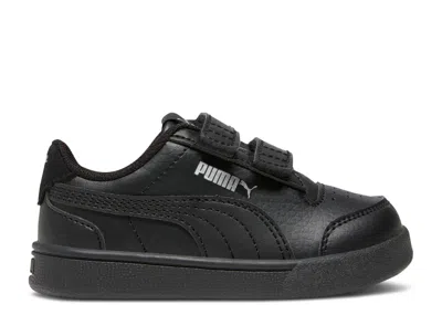 Puma Babies'   Shuffle Velcro Toddler 'black Silver'