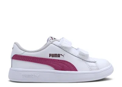 Puma Babies'   Smash V2 Infant 'white Magenta Haze'
