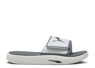 Puma Softride Slide 'ash Grey' In Multi