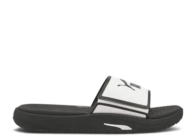 Puma Softride Slide 'white Black'