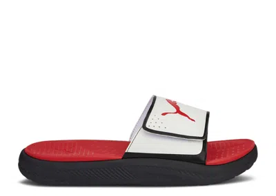 Puma Softride Slide 'white Black Red'