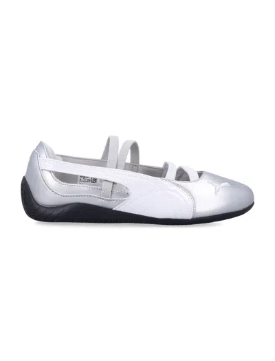 Puma Speedcat Ballet Metallic Women S Shoes In Silver
