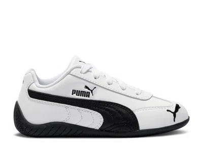 Puma Speedcat Leather Little Kid 'white Black'