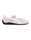 Puma Speedcat Leather Ballerina Flats In Pink