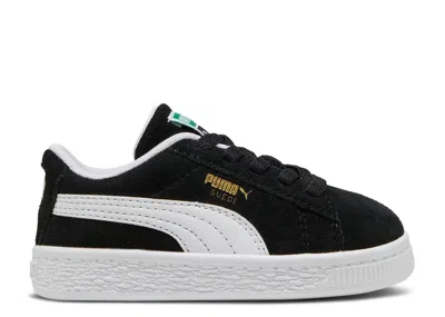 Puma Babies'   Suede Classic Toddler 'black White'