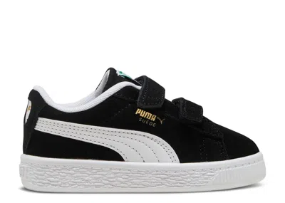 Puma Babies'   Suede Classic Velcro Toddler 'black White'