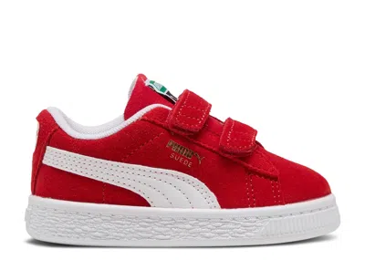 Puma Babies'   Suede Classic Velcro Toddler 'for All Time Red'
