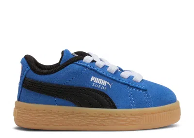 Puma Babies'   Suede Infant 'gen' In Blue