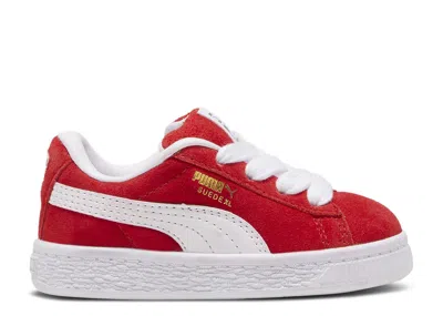 Puma Babies'   Suede Xl Toddler 'for All Time Red White'