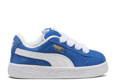 Puma Babies'   Suede Xl Toddler 'team Royal White' In Blue