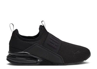 Puma Wmns Axelion Slip-on 'triple Black'
