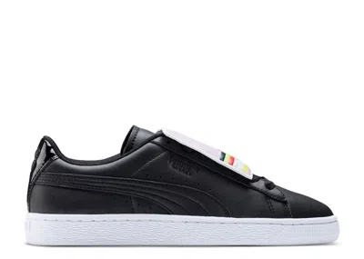 Puma Wmns Basket 'badge' In Black