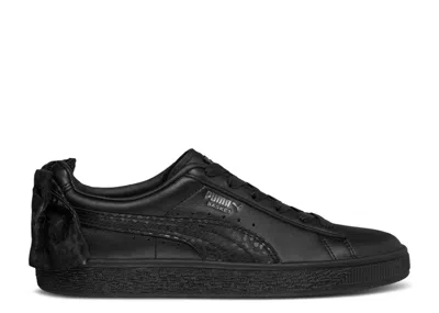 Puma Wmns Basket 'bow - Black Leopard'
