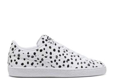 Puma Wmns Basket 'dalmatian' In White