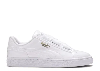 Puma Wmns Basket Heart Patent 'white'