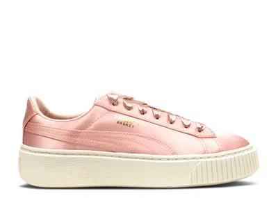 Puma Wmns Basket Platform 'satin - Pink'