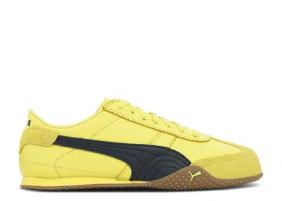 Puma Wmns Bella Ut Leather 'pale Lemon' In Yellow