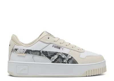 Puma Wmns Carina Street 'snake Chic' In White