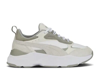 Puma Wmns Cassia Mix 'white Flat Light Grey' In Gray