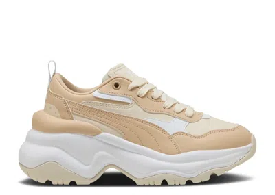 Puma Wmns Cilia Wedge 'alpine Snow Light Sand' In Brown