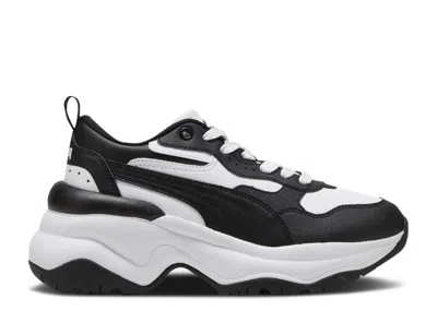 Puma Wmns Cilia Wedge 'black White'