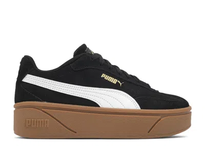 Puma Wmns Club 2 Era Platform Sd 'black White'