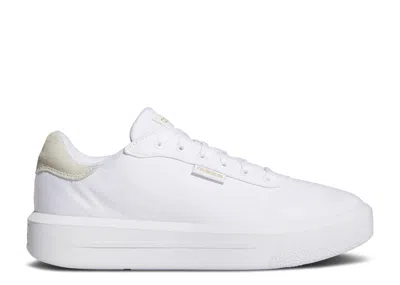 Puma Wmns Court Platform Cln 'white Gold Metallic'