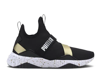 Puma Wmns Defy Mid Metal 'black Gold'