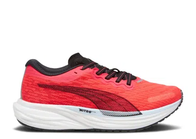 Puma Wmns Deviate Nitro 2 'fire Orchid Black' In Red