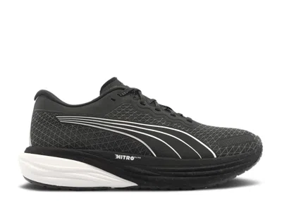 Puma Wmns Deviate Nitro 2 Wtr 'black Metallic Silver'